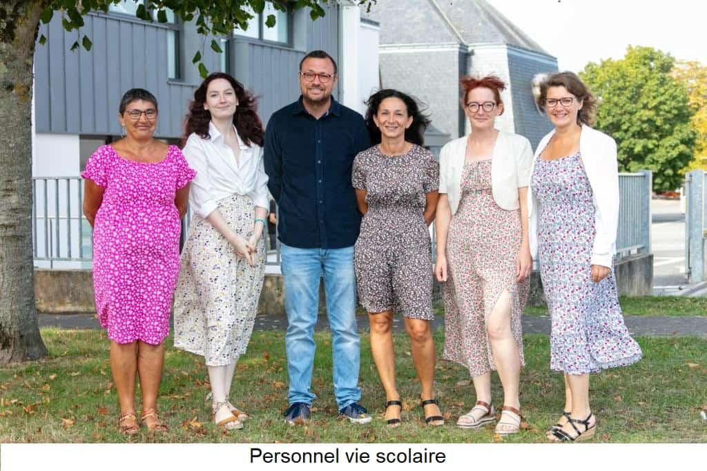 Personnel vie scolaire