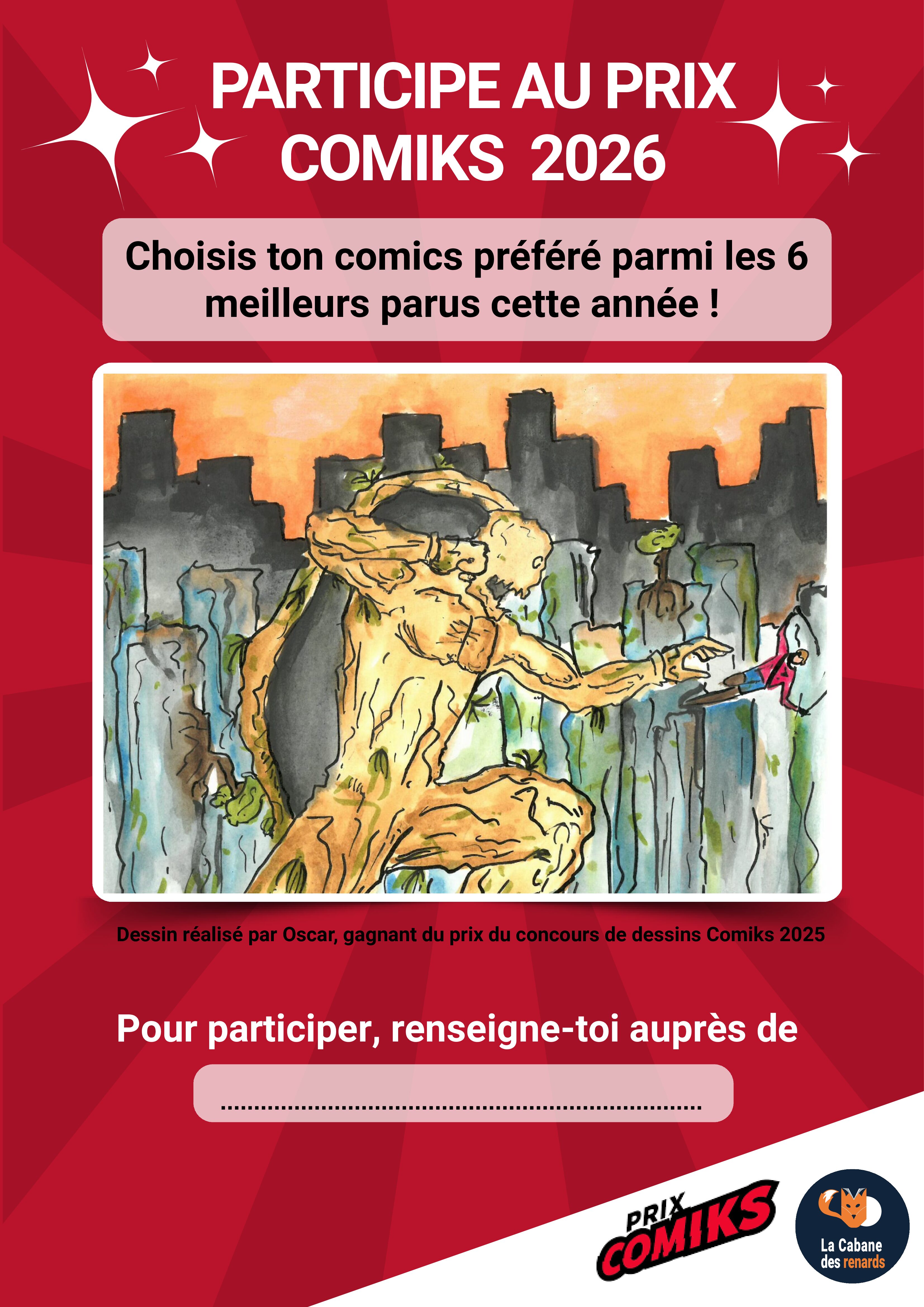 Lancement du Prix Comiks